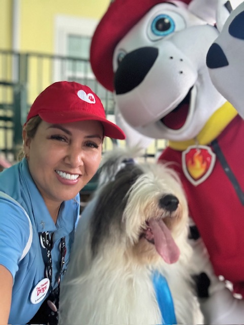 2024 VACC Camp BY Nicklaus Children's Hospital with the Therapy Dogs / March 25